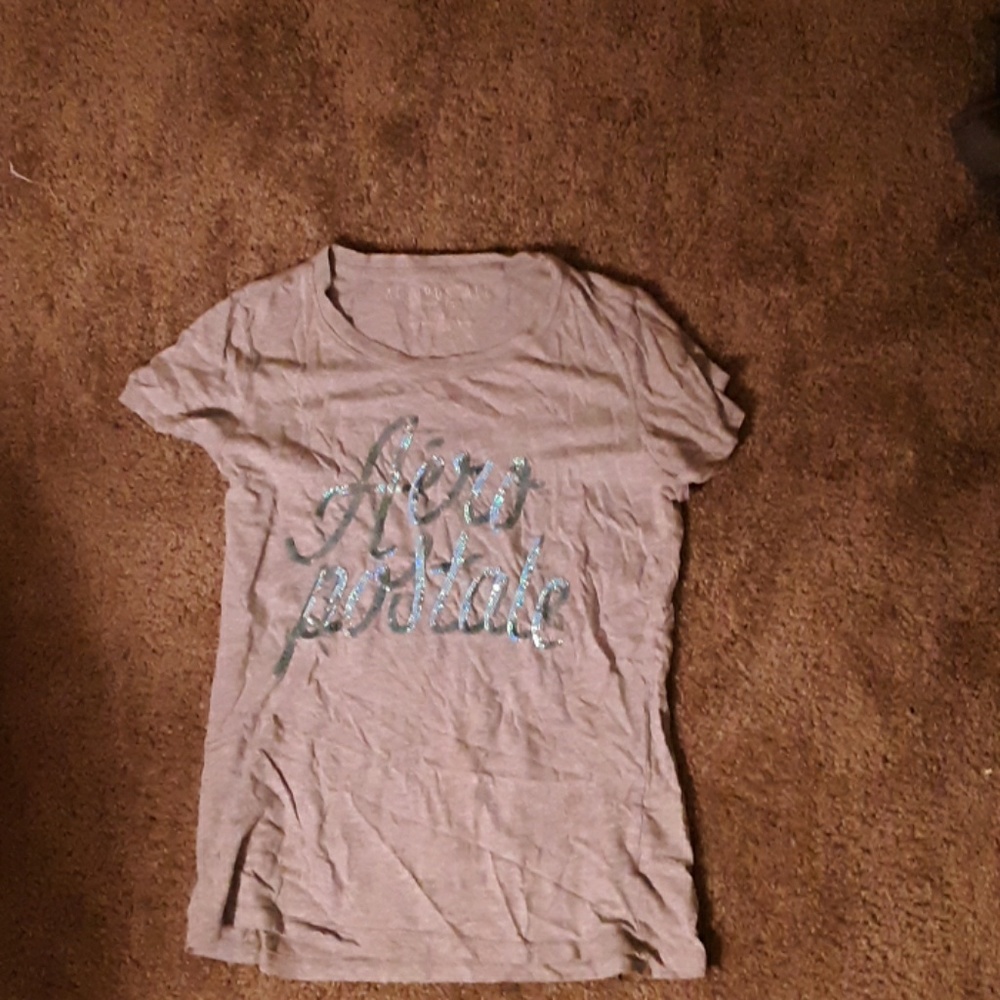 Aeropostal grey shirt